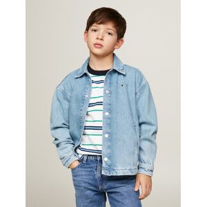 Tommy Hilfiger Jeansjacke »DENIM OVERSHIRT WORN MID WASH«, Kinder bis 16 Jahre Worninmed Größe 4 (104)