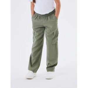 Name It Cargohose »NKFBELLA ST TWI CARGO 8262-BU NOOS« Deep Lichen Green Größe 140