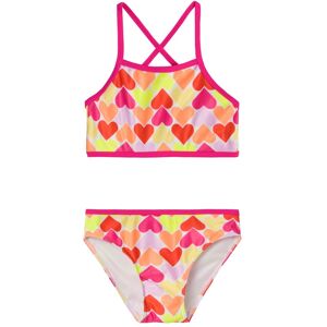 Name It Bustier-Bikini »NKFZIMONE BIKINI BOX TB«, (2 St.) Pink Yarrow AOP:Hearts Größe 122 (128)