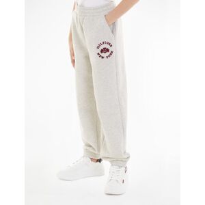 Tommy Hilfiger Sweathose »HILFIGER CREST VARSITY SWEATPANT« New Light Grey Heather Größe 16 (176)