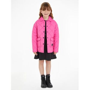 Calvin Klein Jeans Winterjacke »QUILTED WIDE OVERSHIRT« Pink Amour Größe 14 (164)