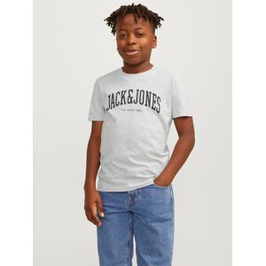 Jack & Jones Junior Kurzarmshirt »JJEJOSH TEE SS CREW NECK NOOS JNR« white melange Größe 152