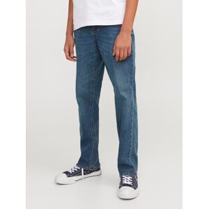 Jack & Jones Junior Regular-fit-Jeans »JJICLARK JJORIG STRETCH SQ 223 NOOS JNR« blue denim Größe 152