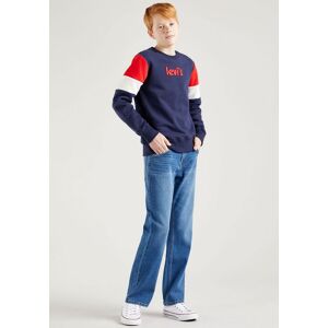 Levi's® Kids Sweatshirt »COLORBLOCKED CREW«, for BOYS naval academ Größe 12/152