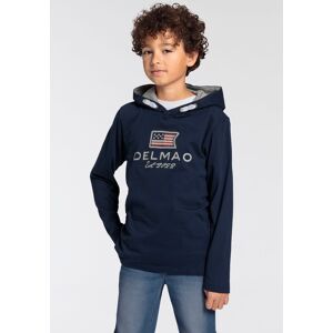 DELMAO Kapuzenshirt »für Jungen« marine Größe 140/146