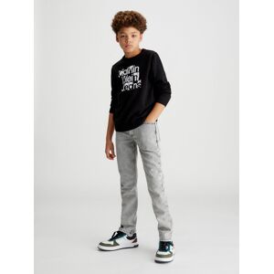 Calvin Klein Jeans Rundhalspullover »INST. GRID GRAPHIC SWEATER«, für Kinder... Ck Black Größe 16 (176)