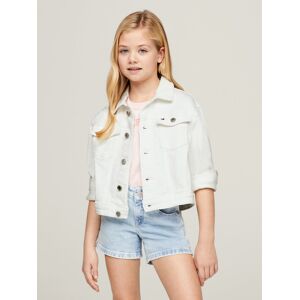 Tommy Hilfiger Jeansjacke »DENIM TRUCKER JACKET WHITE« white Größe 16 (176)