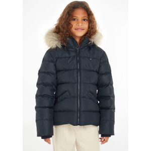 Tommy Hilfiger Daunenjacke »ESSENTIAL DOWN FUR HOOD JACKET«, mit Kapuze Desert_Sky Größe 16 (176)