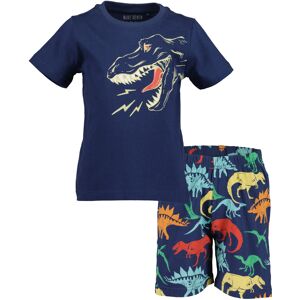 Blue Seven Pyjama »kl Kn Pyjama, kurz«, (Set, 2 tlg.) DK BLAU ORIG Größe 92 (98)