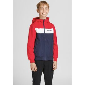 Jack & Jones Junior Softshelljacke »JJERUSH BLOCKING HOOD BOMBER NOOS JNR«,... rot-marine Größe 152