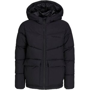 Jack & Jones Junior Steppjacke »JORVESTERBRO PUFFER JACKET SN JNR«, mit Kapuze Black Größe 116