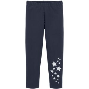 KIDSWORLD Sweatleggings »für kleine Mädchen«, mit reflektierenden Sternen am... marine Größe 98