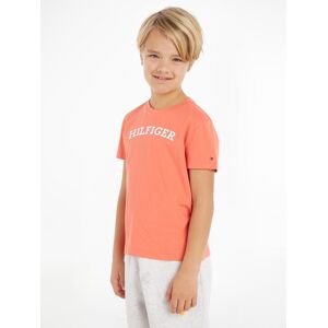 Tommy Hilfiger T-Shirt »MONOTYPE TEE S/S«, mit modischem... koralle Größe 16 (176)