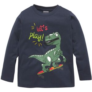 KIDSWORLD Langarmshirt »LET´S PLAY« marine Größe 128/134