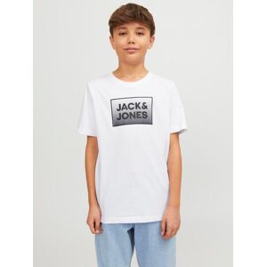 Jack & Jones Junior Kurzarmshirt »JJSTEEL TEE SS JNR« white Größe 176