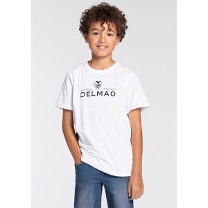 DELMAO T-Shirt »für Jungen« weiss Größe 176/182