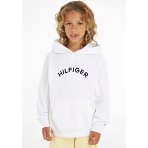 Tommy Hilfiger Kapuzensweatshirt »U HILFIGER ARCHED HOODY«, mit Markenlabel White Größe 6 (116)