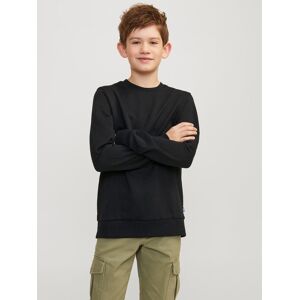 Jack & Jones Junior Sweatshirt »JJEBRADLEY SWEAT CREW NOOS JNR« black Größe 140