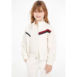 Tommy Hilfiger Sweatjacke »GLOBAL STRIPE ZIP THROUGH« Ancient_White Größe 14