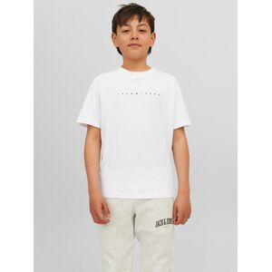 Jack & Jones Junior Kurzarmshirt »JJESTAR JJ TEE SS NOOS JNR« White Größe 128