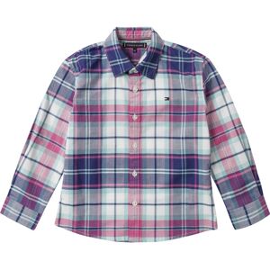 Tommy Hilfiger Karohemd »TOMMY TARTAN SHIRT«, mit modischem Tartan-Karo White-Allover Größe 16 (176)