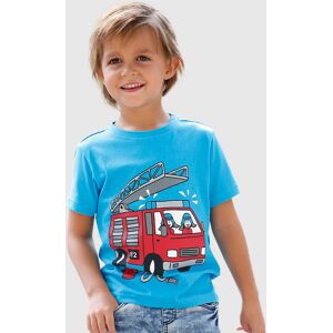 KIDSWORLD T-Shirt »FEUERWEHR« türkis Größe 116/122