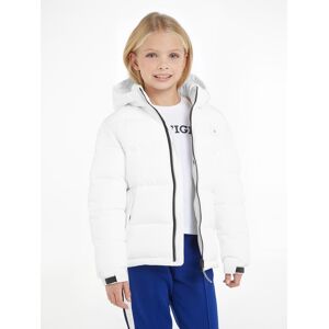 Tommy Hilfiger Steppjacke »U ALASKA PUFFER«, mit Kapuze White Größe 6 (116)