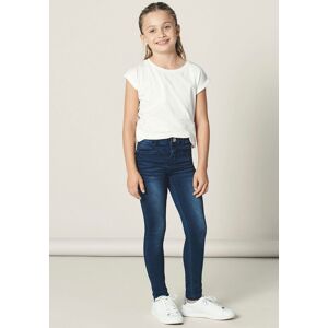 Name It Stretch-Jeans »NKFPOLLY«, in schmaler Passform darkblue Größe 128