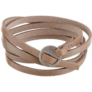 Firetti Lederarmband »Schmuck Geschenk, Wickelarmband, Anlass Geburtstag... beige Größe