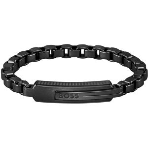 Boss Armband »Schmuck Edelstahl Armschmuck Venezianer ORLADO« schwarz Größe