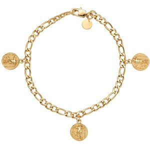 Noelani Armband »Greek Coin, 2030650« gelbgoldfarben Größe