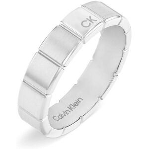 Calvin Klein Fingerring »Schmuck Edelstahl Fingerring Herrenring MINIMALISTIC... edelstahlfarben Größe 62