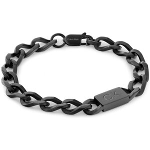 Calvin Klein Armband »Schmuck Edelstahl Armschmuck Panzerkette« schwarz Größe