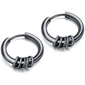 Firetti Paar Creolen »Schmuck Geschenk, Circles« schwarz Größe