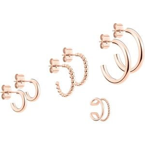 Tamaris Ohrring-Set », TS-0022-EE, TS-0023-EE, TS-0024-EE«, (Set, 7 tlg.) roségoldfarben Größe