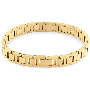 Calvin Klein Armband »Schmuck Edelstahl Armschmuck Gliederkette« gelbgoldfarben Größe