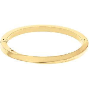 Calvin Klein Armreif »Schmuck Edelstahl Armschmuck SCULPTURAL« gelbgoldfarben Größe