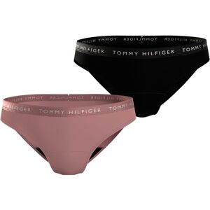 Tommy Hilfiger Underwear Bikinislip »2P BIKINI«, (Packung, 2 St., 2er), mit... Teaberry Blossom/Black Größe XL (42/44)