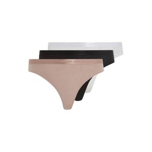 Tommy Hilfiger Underwear String »3P THONG (EXT SIZES)«, (Packung, 3 St.,... Black/Balanced Beige/White Größe S (36)