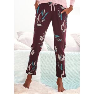 s.Oliver Pyjamahose bordeau x -geblümt Größe 40/42