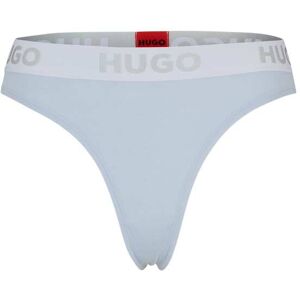 HUGO String »THONG SPORTY LOGO«, mit HUGO Logo auf elastischem Bund Bright Purple 527 Größe XL (42)