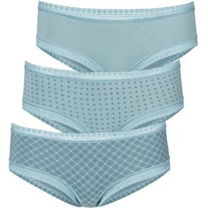 LASCANA Panty, (Packung, 3 St.) mint Größe 48/50