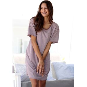 Arizona Sleepshirt mauve-meliert Größe 40/42