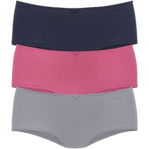 Vivance Panty, (Packung, 3 St.) blau, beere, navy Größe 36/38