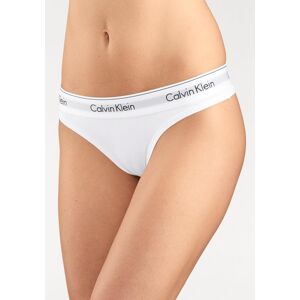 Calvin Klein Underwear String »MODERN COTTON«, mit breitem Bündchen WHITE Größe M