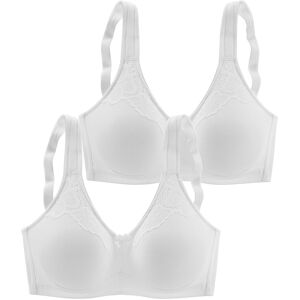 Naturana Soft-BH, (Packung, 2 tlg.) 2 x weiss Größe 85