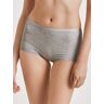 CALIDA Panty »Natural Comfort«, natürlicher Glanz und glatter Griff grey melange Größe XS (36/38)