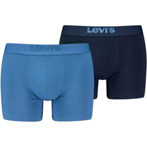 Levi's® Boxershorts »SOLID BASIC BOXER«, (2er-Pack), Trunks mit... blue-combo Größe M