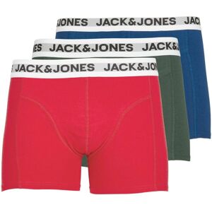 Jack & Jones Boxershorts »JACRIKKI TRUNKS 3 PACK«, (Packung, 3 St.) sycamore Größe XXL