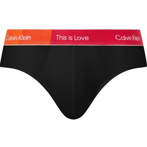 Klein Underwear Slip »HIP BRIEF«, mit Calvin Klein Logo-Elastikbund BLACK-W/-CHERRY-TOMATO Größe XXL (56)